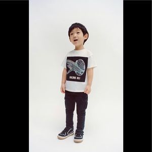 NWT ZARA BABY BOY SHARK TECHNICAL T-SHIRT